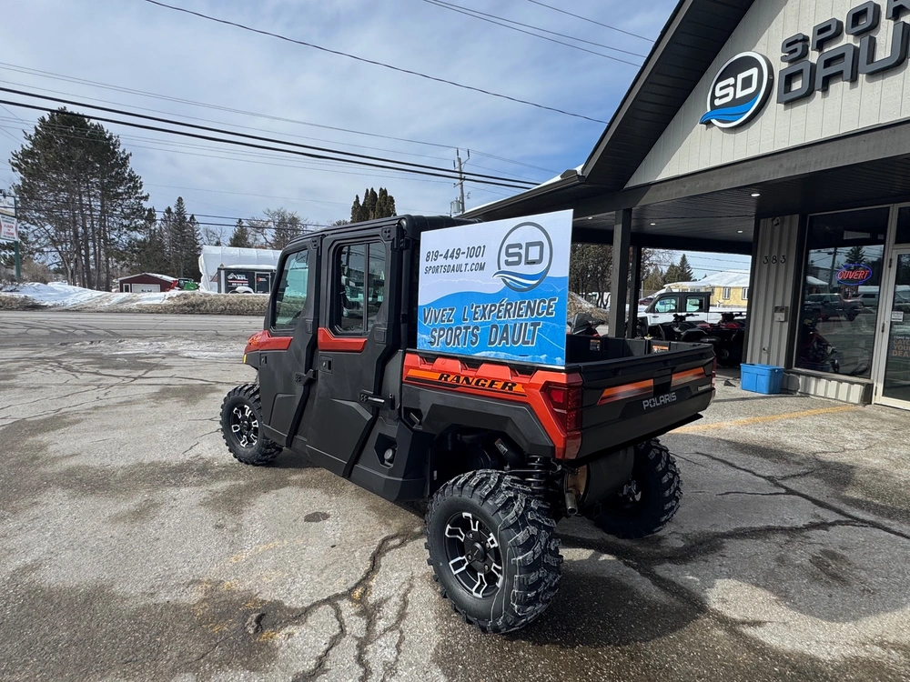 2026 Polaris Ranger Crew Xp 1000 Ns Ultimate Orange Rust alt