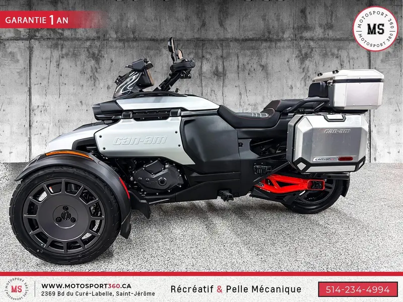 Can-Am SPYDER CANYON XT SHOWROOM ! FULL EQUIP ! 2025