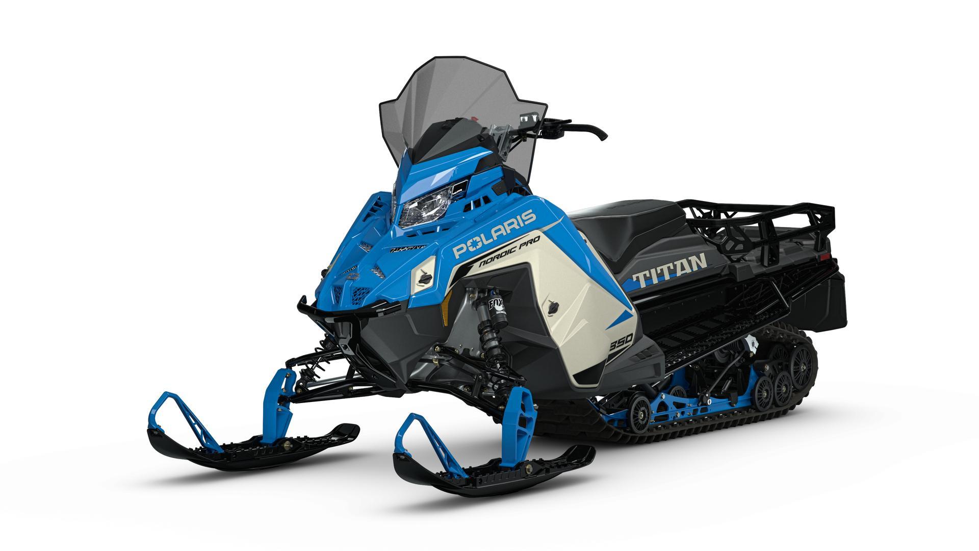 2027 Polaris 850 TITAN Nordic Pro 155 // Velocity Blue