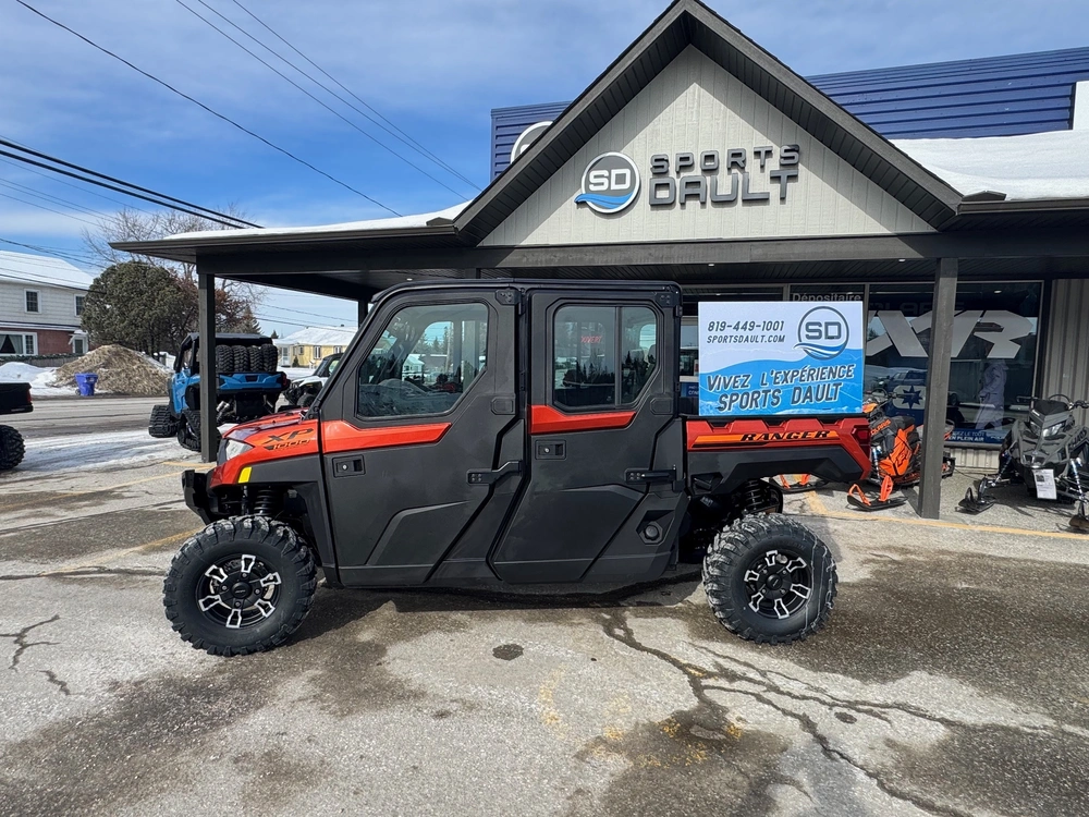 2026 Polaris Ranger Crew Xp 1000 Ns Ultimate Orange Rust alt