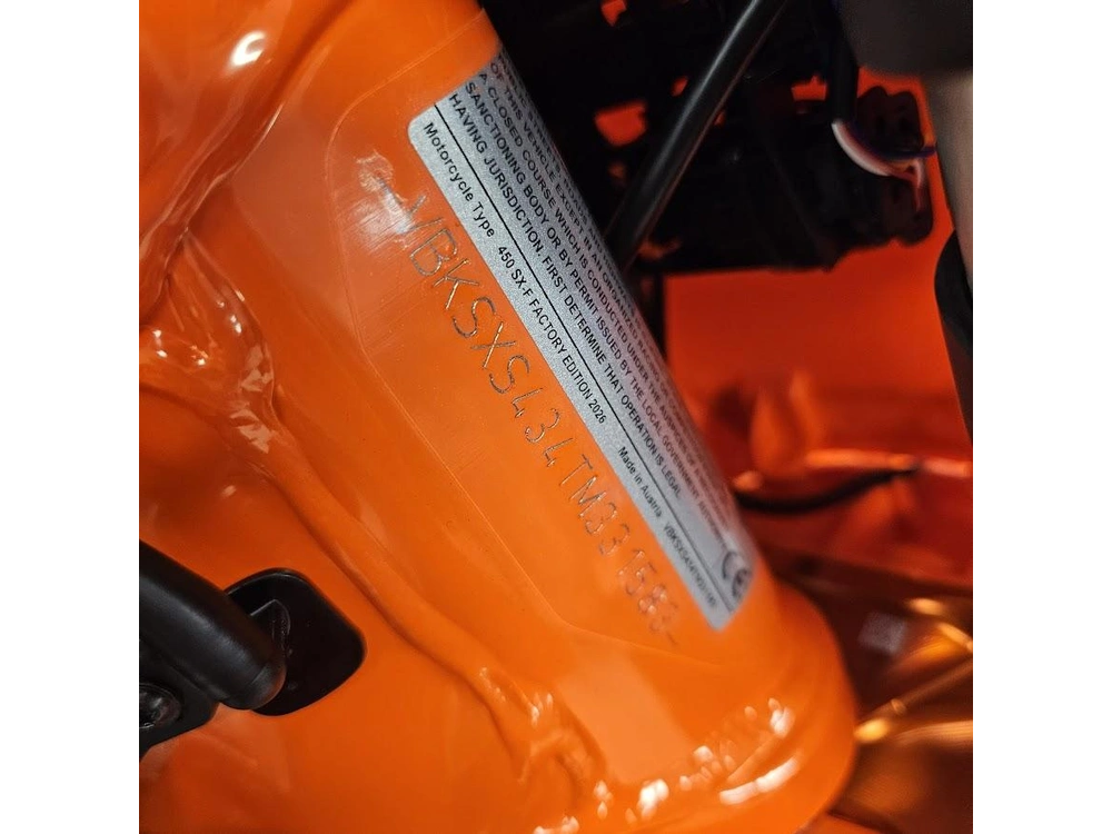 2026 Ktm 450 Sx-factory Edition alt