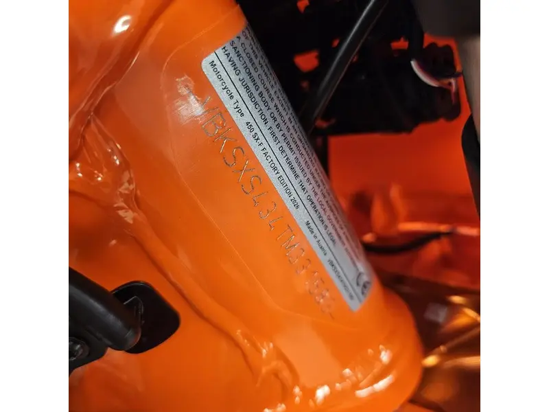 2026 KTM 450 SX-FACTORY EDITION thumbnail 21