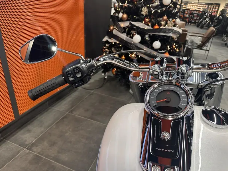 Harley-Davidson Fat Boy® White Onyx Pearl - Chrome 2026