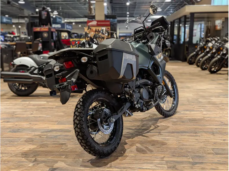 2026 Kawasaki KLR650 Adventure // Metallic Matte Dark Green thumbnail 11