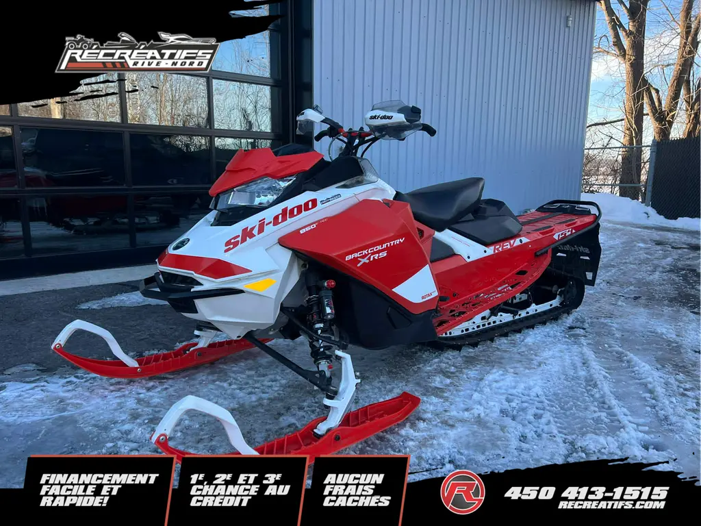 Can-Am BACKCOUNTRY 850 XRS 154 **MOTONEIGE MULTI-SEGMENT PAR EXCELLENCE!!** 2020