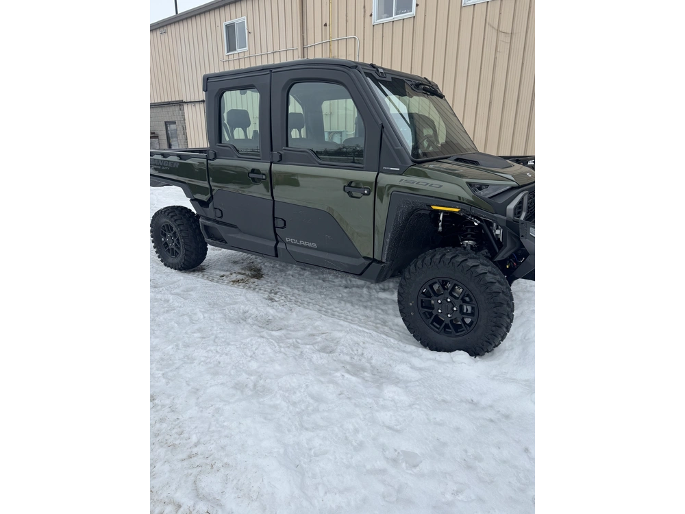2026 Polaris Ranger Crew Xd 1500 Northstar Ultimate - Treeline Green Metallic alt