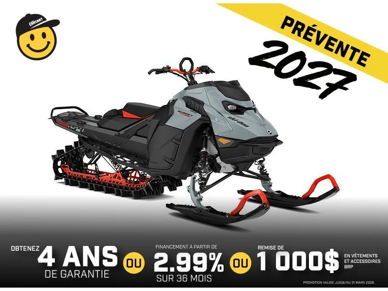 Ski-doo Summit Edge 154 850 E-tec Chenille 2.5'' Shot 2027 alt