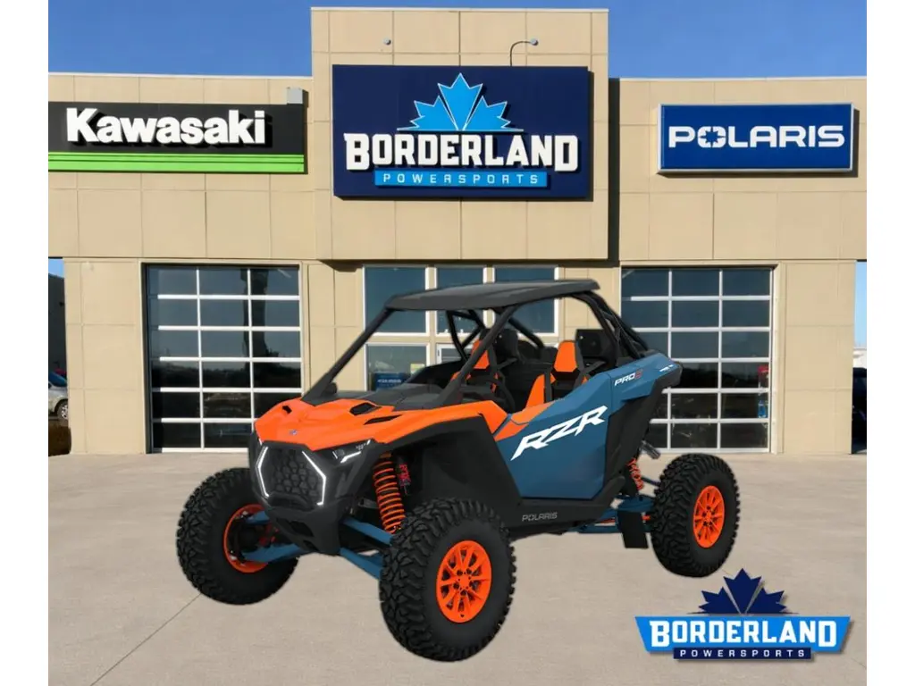 2025 Polaris RZR Pro S Ultimate - ORANGE BURST / ZENITH BLUE 