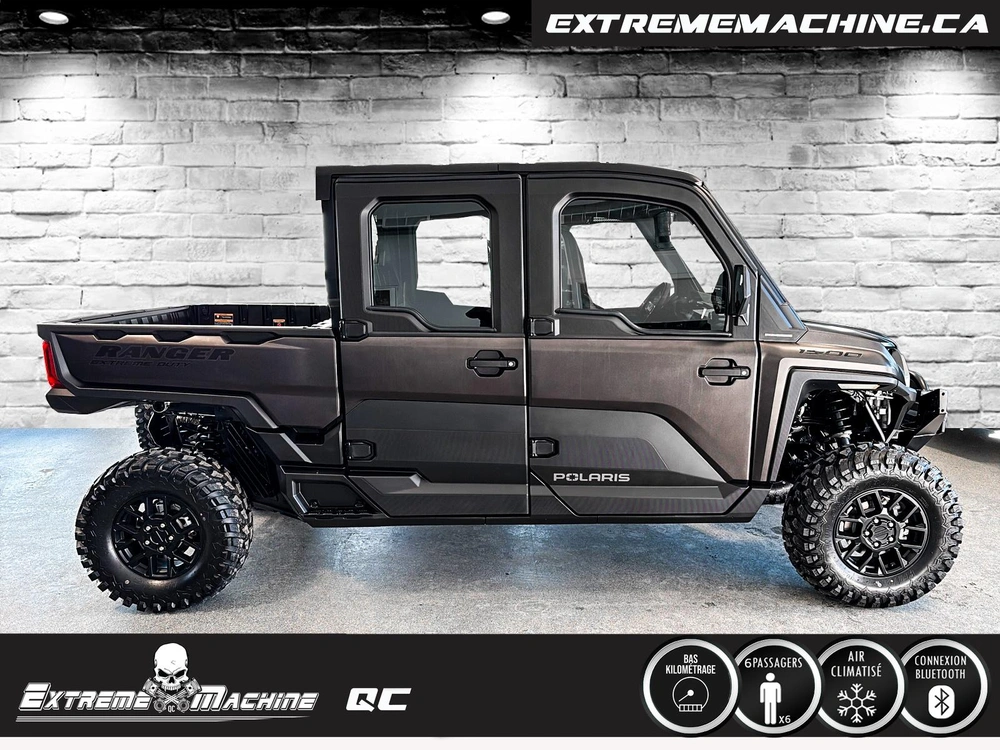 Polaris Ranger Crew Xd 1500 Northstar Ultimate Seulement 96 Km !!!! Le Moins Cher Au Quebec!! 2026 alt