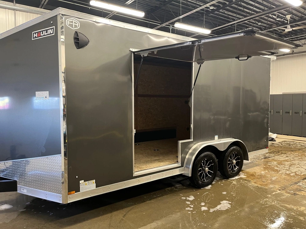 2026 Forest River Haulin Metal Black 7'x14' alt