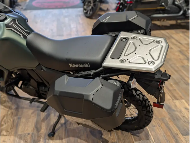 2026 Kawasaki KLR650 Adventure // Metallic Matte Dark Green thumbnail 12
