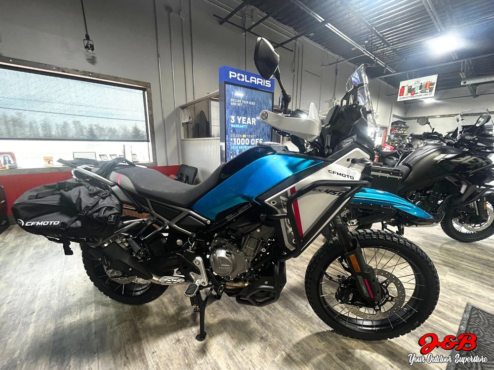 2026 Cfmoto Ibex 450 Blue alt