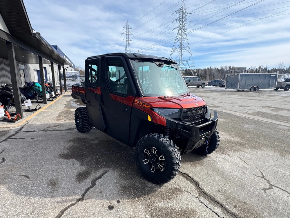 2026 Polaris Ranger Crew Xp 1000 Ns Ultimate Orange Rust alt