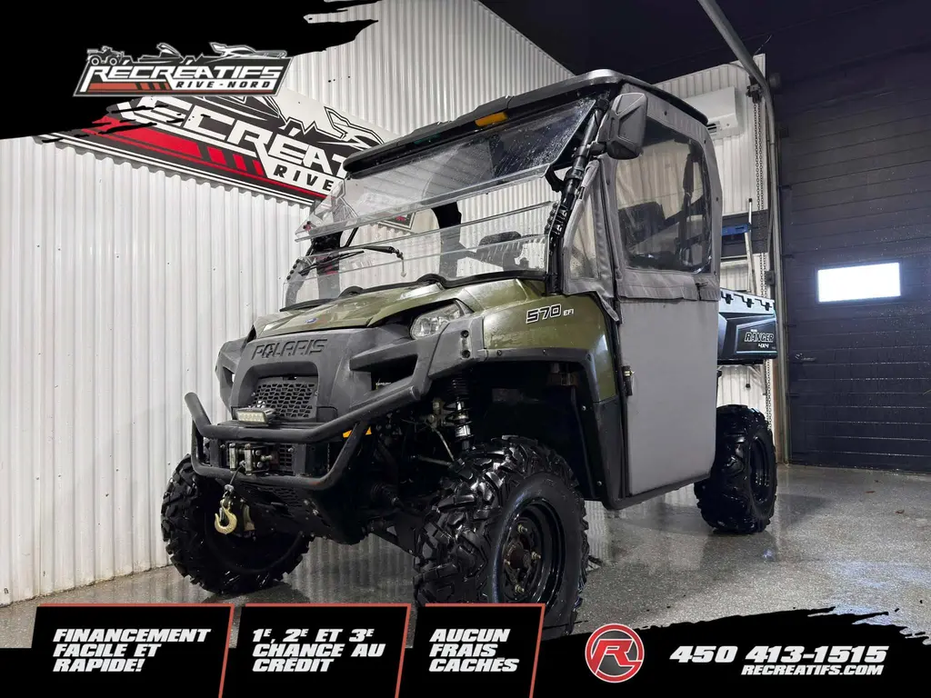 2017 Polaris RANGER 570 FULL SIZE **CABINE!!**