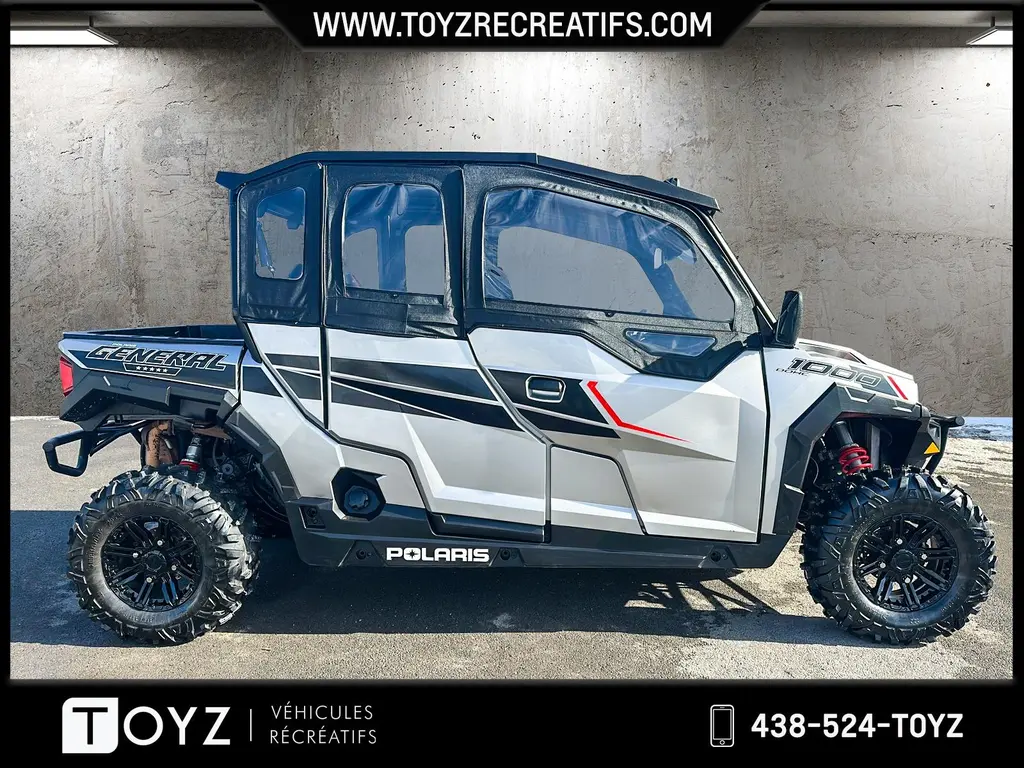 2017 Polaris GENERAL 4 1000 EPS CABINE AVEC CHAUFFAGE