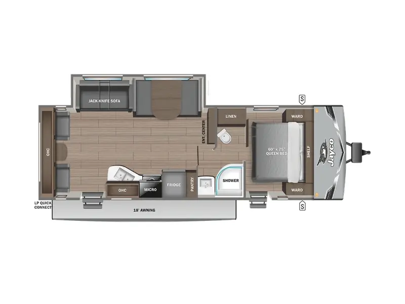 Jayco JAY FLIGHT SLX 262RLS 2026