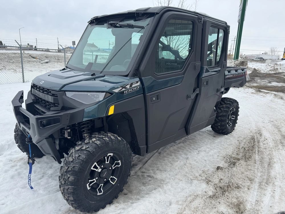 2026 Polaris Ranger Crew Xp 1000 Northstar Edition Ultimate Blue Labyrinth alt
