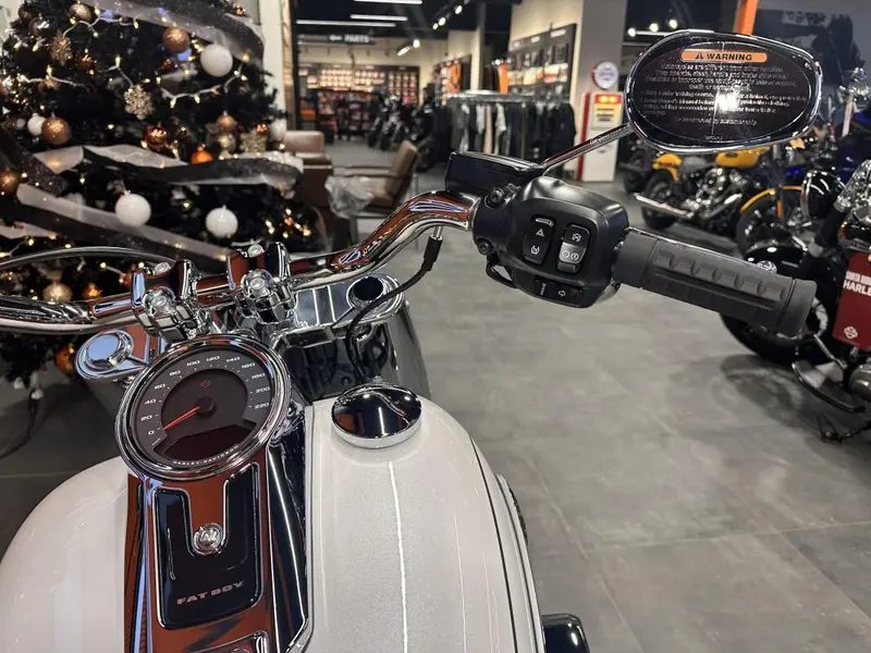 Harley-Davidson Fat Boy® White Onyx Pearl - Chrome 2026
