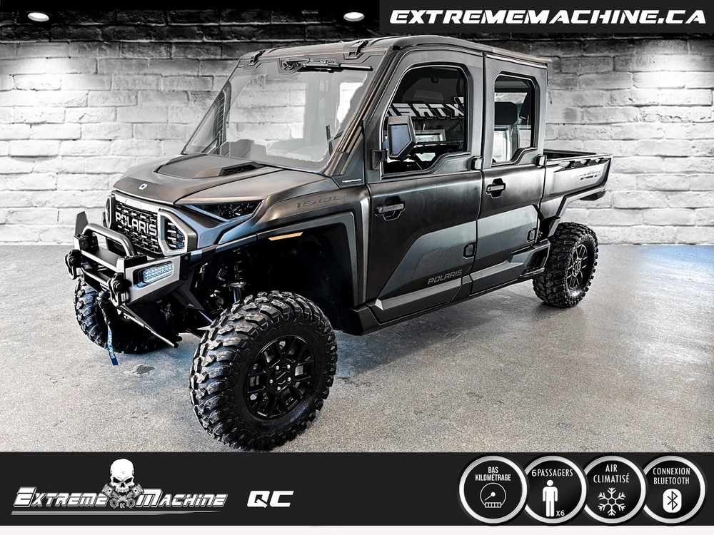 Polaris Ranger Crew Xd 1500 Northstar Ultimate Seulement 96 Km !!!! Le Moins Cher Au Quebec!! 2026 alt