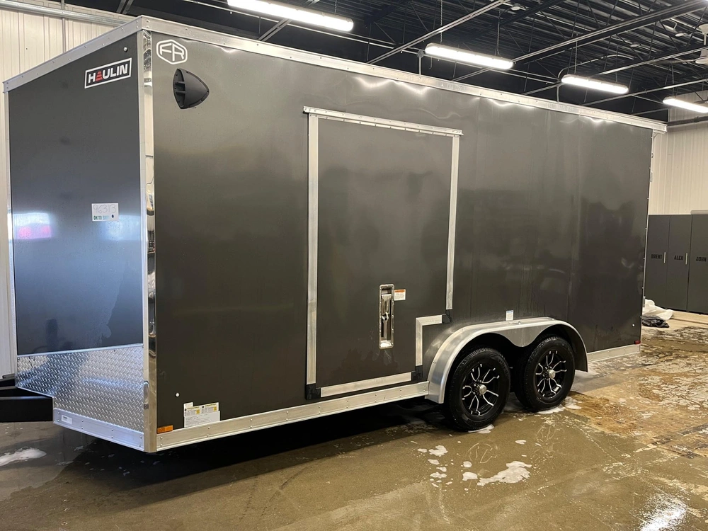 2026 Forest River Haulin Metal Charcoal 7'x14' alt