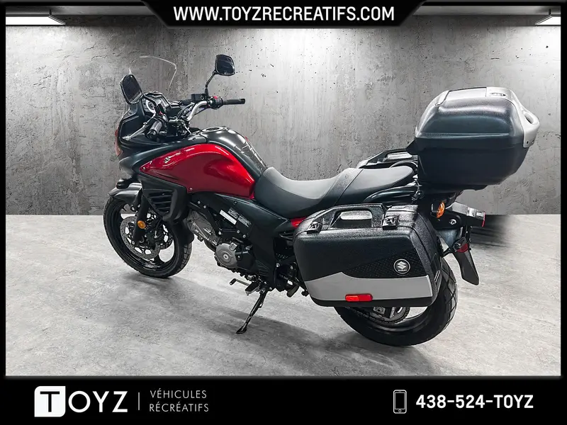 2016 Suzuki V STROM 650 ABS 3 VALISES RIGIDES thumbnail 6