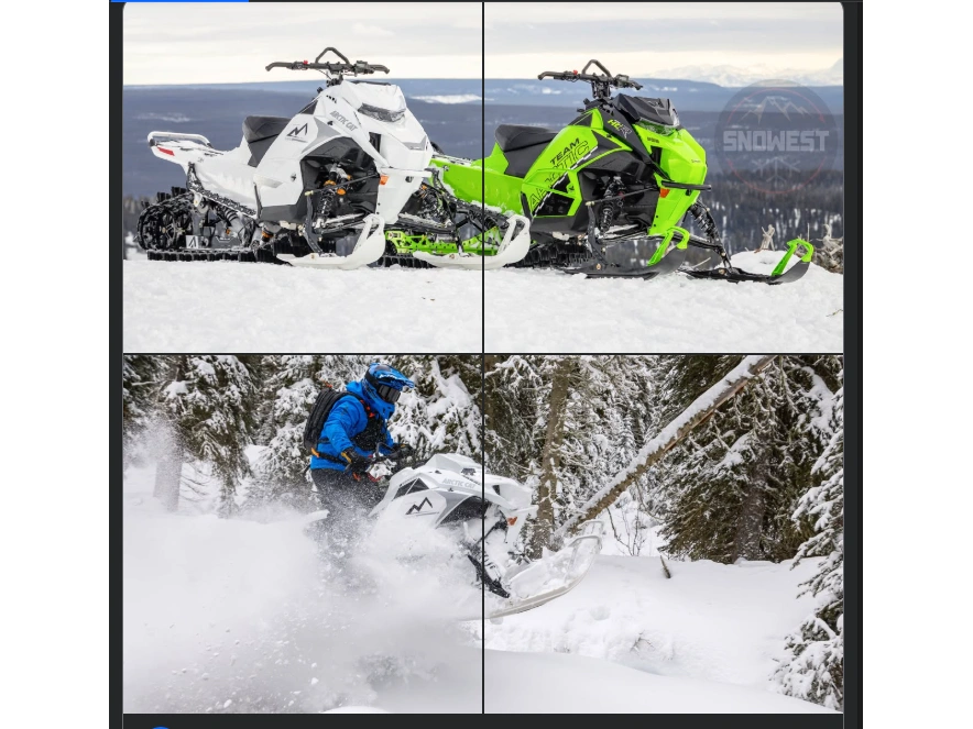 2027 Arctic Cat Zr - M - Rxc - Xf - Pantera - Jag - Hcx - Bearcat - Widescape Snowcheck 2027 Sno Pro White Edition Eps Garantie alt