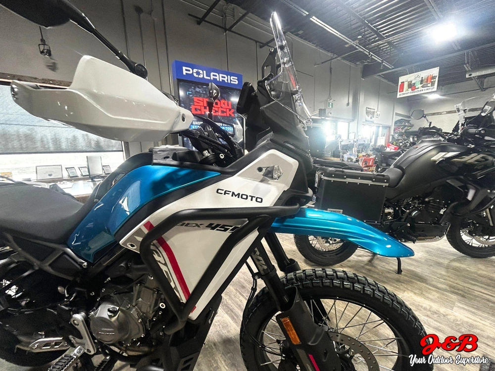 2026 Cfmoto Ibex 450 Blue alt