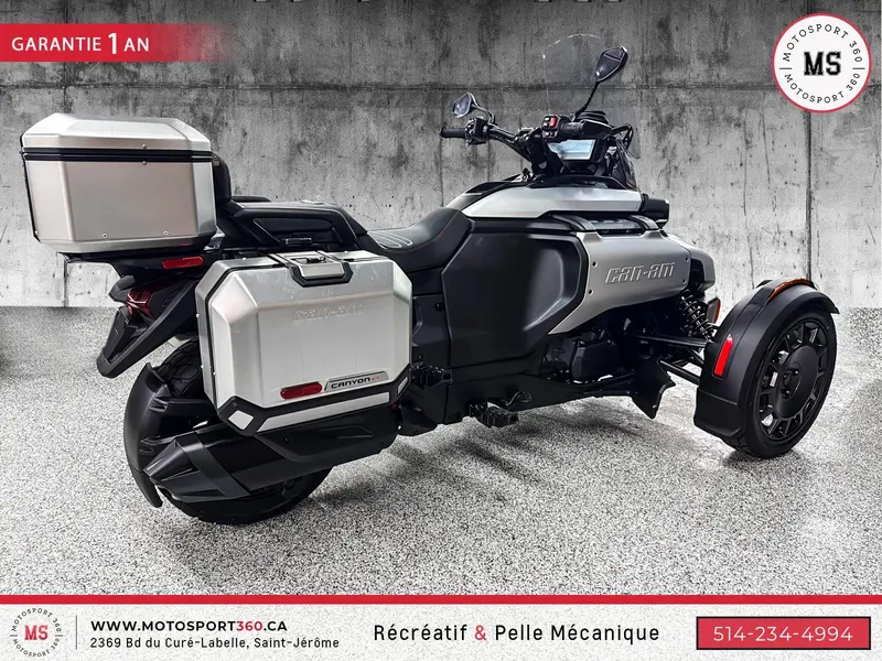 Can-Am SPYDER CANYON XT SHOWROOM ! FULL EQUIP ! 2025