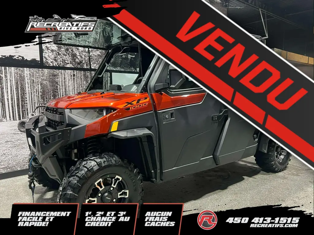 Polaris RANGER 1000 XP NORTHSTAR ULTIMATE EDITION 2025 - **CABINE CHAUFFÉE!!**