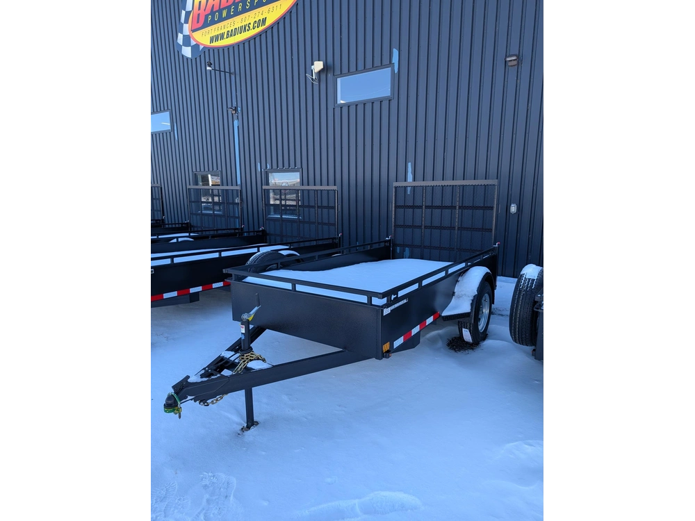 2026 Canada Trailers 5 X10 Steel Side Utility alt