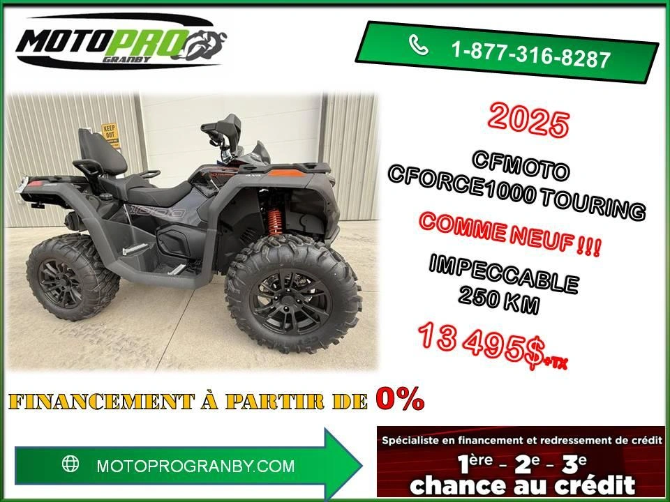 Cfmoto Cforce 1000 Touring Cforce 1000 Cforce1000 Vrai 2 Places Bas Km 2025 alt