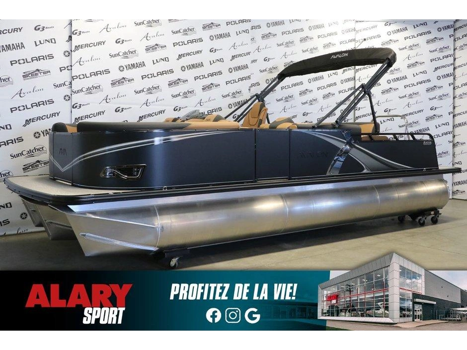 2026 Avalon Avalon Lsz 2385 Versatile Rear Bench Platinum + Yamaha Vmax 150 Hp alt