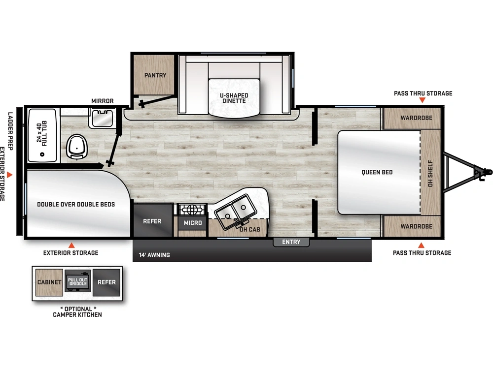 2026 Forest River Aurora 23bhs alt