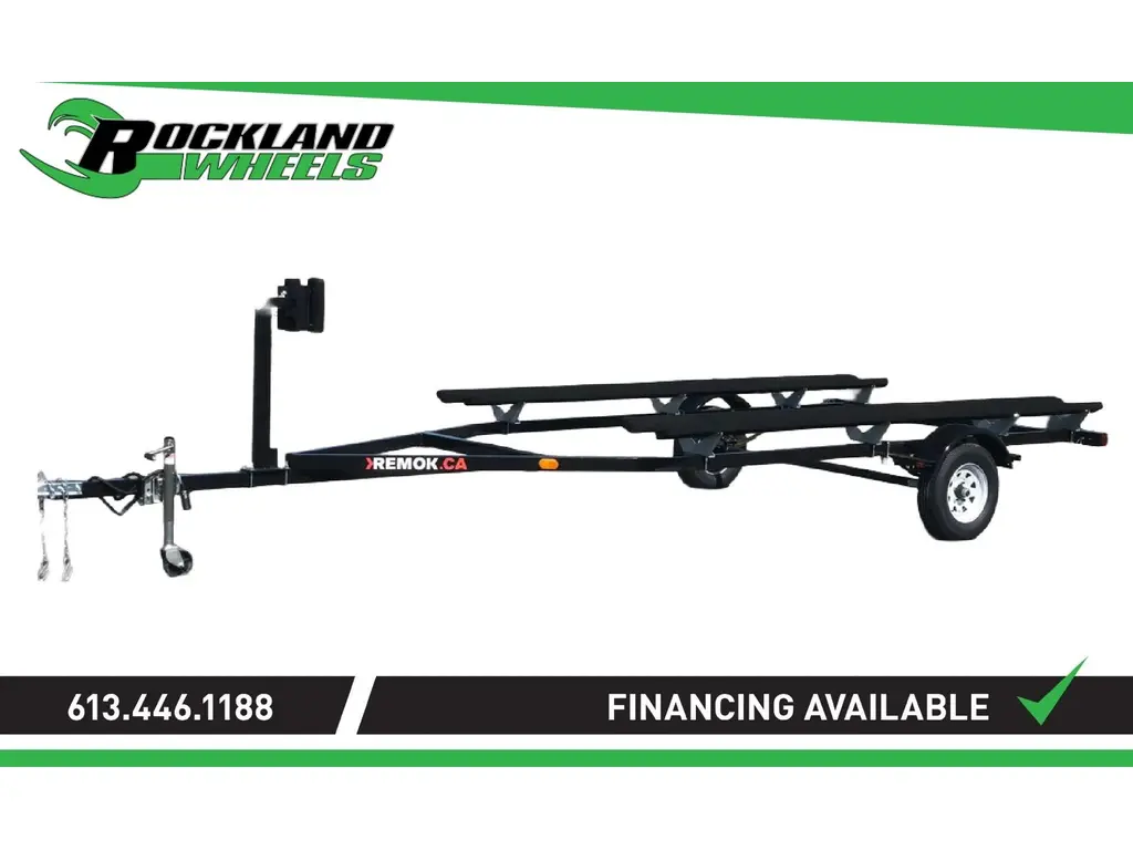 2026 REMOK PONTOON TRAILER 16-21', AXLE WITH BRAKES