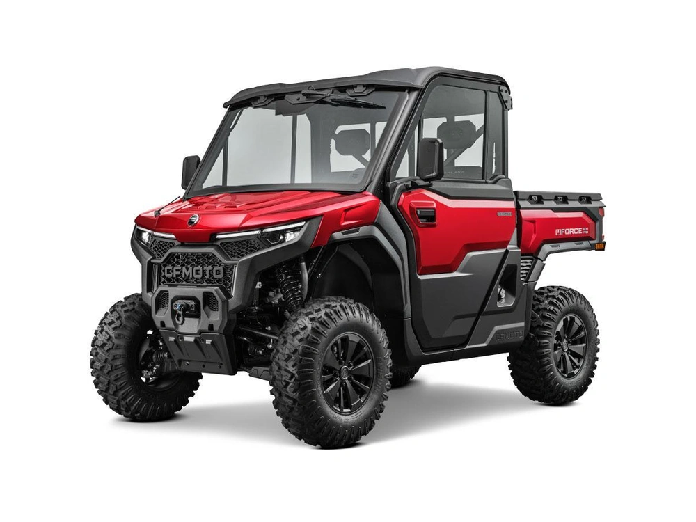 2025 Cfmoto Uforce U10 Pro Bordeau Red alt
