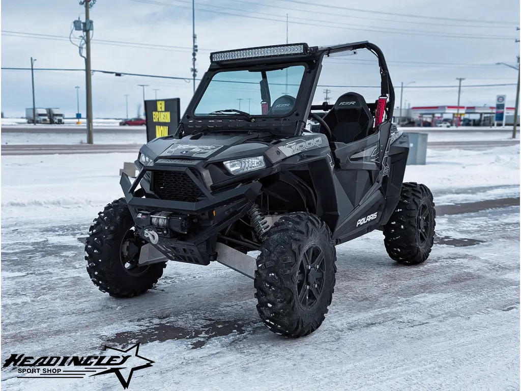 2016 Polaris RZR S 1000 EPS // Black Pearl