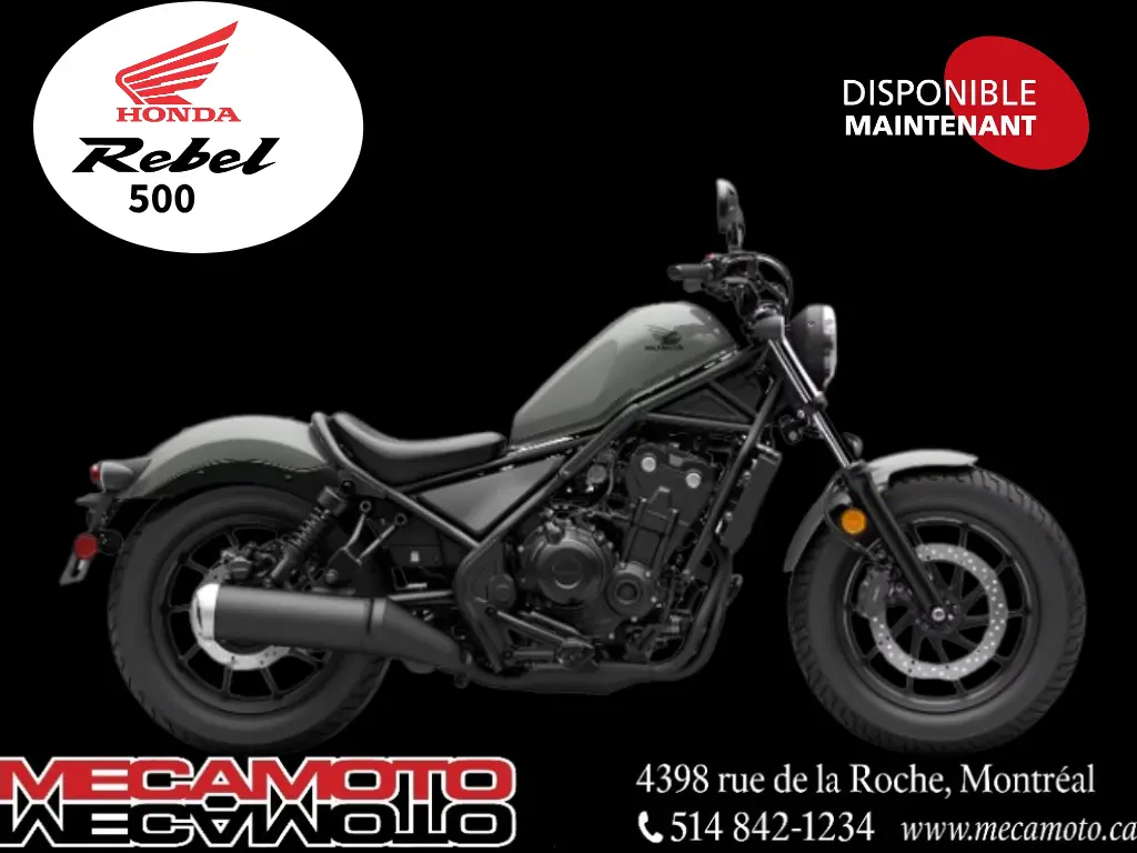 Honda Rebel 500 2026 - Cruiser