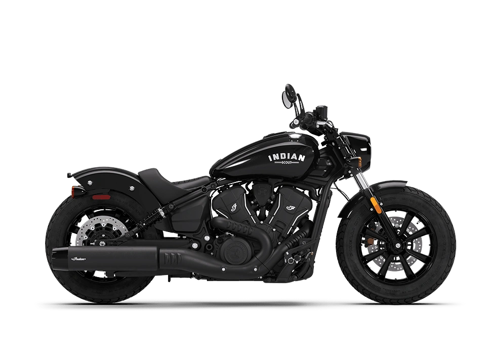 2026 Indian Motorcycle Scout Bobber - Black Metallic alt