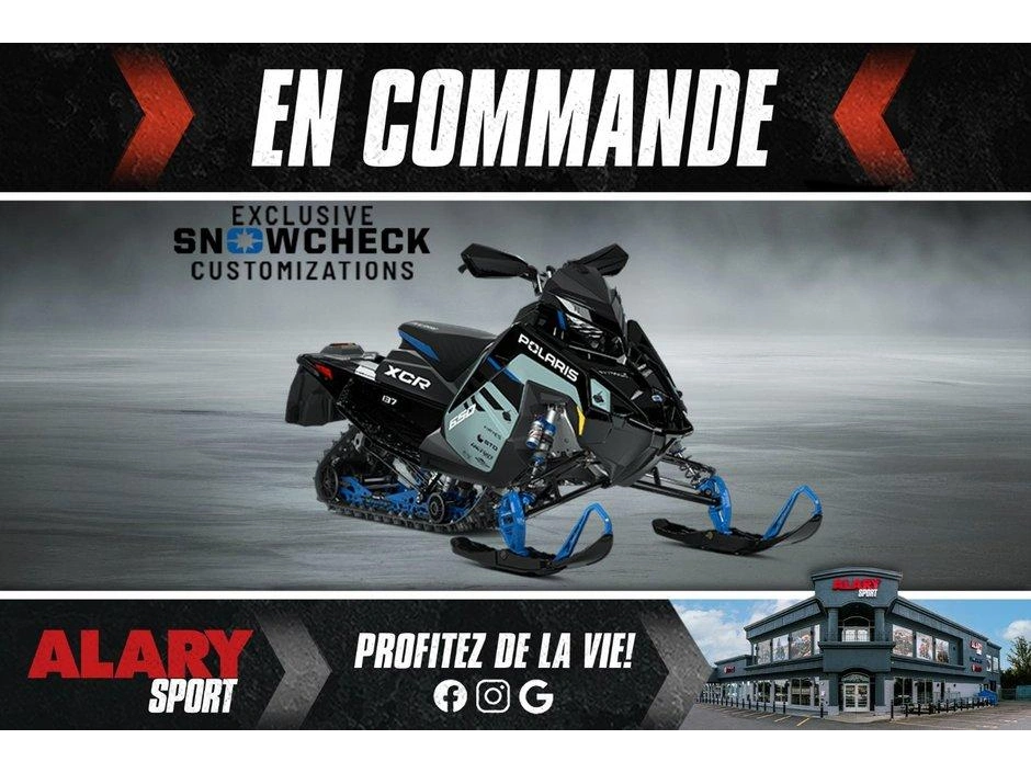 2026 Polaris Polaris 650 Indy Xcr 137 Snowcheck (exclusif) alt