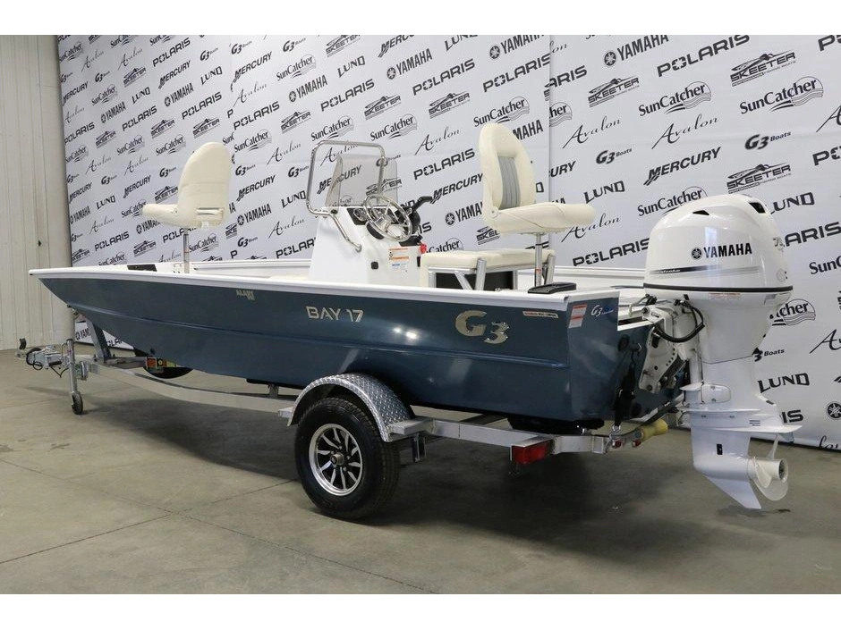 2024 G3 Boats G3 Boats Bay 17 + Yamaha 70 Hp Blanc & Remorque alt