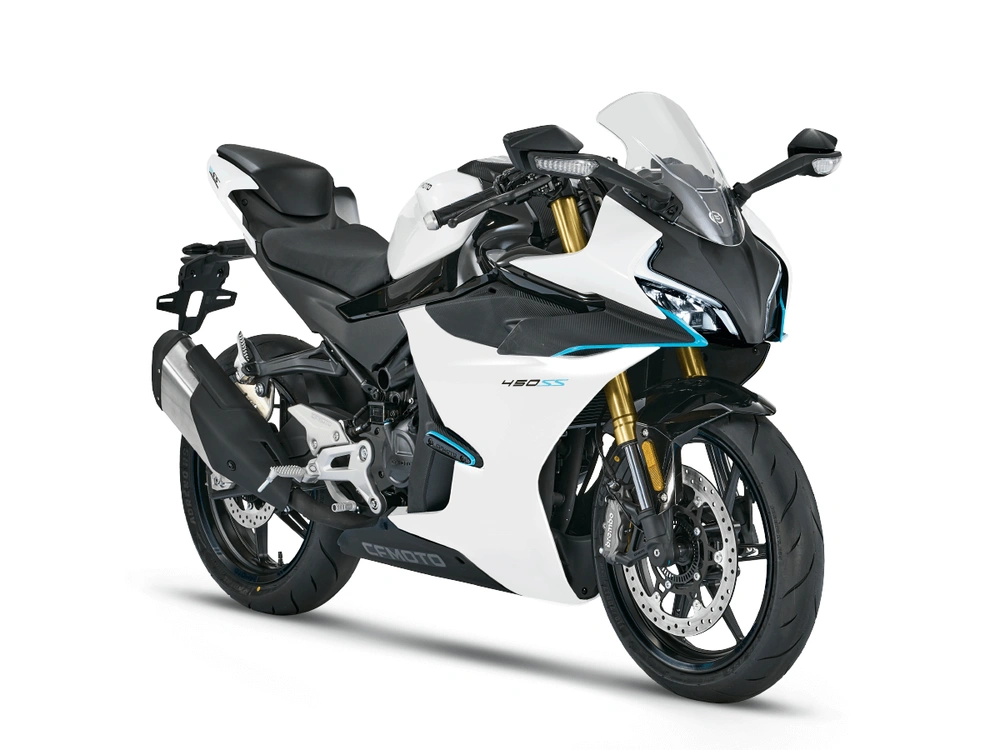 2024 Cfmoto 450ss Nebula White alt