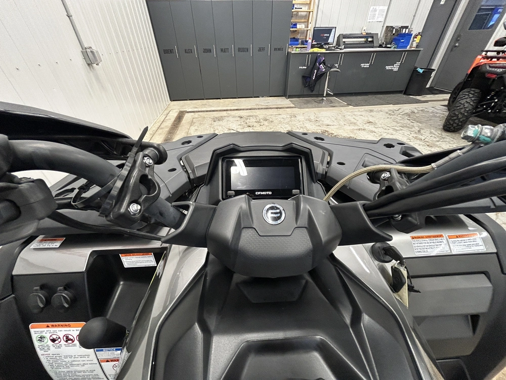 2024 Cfmoto Cforce 600 Ho Eps 1up Velocity Grey alt