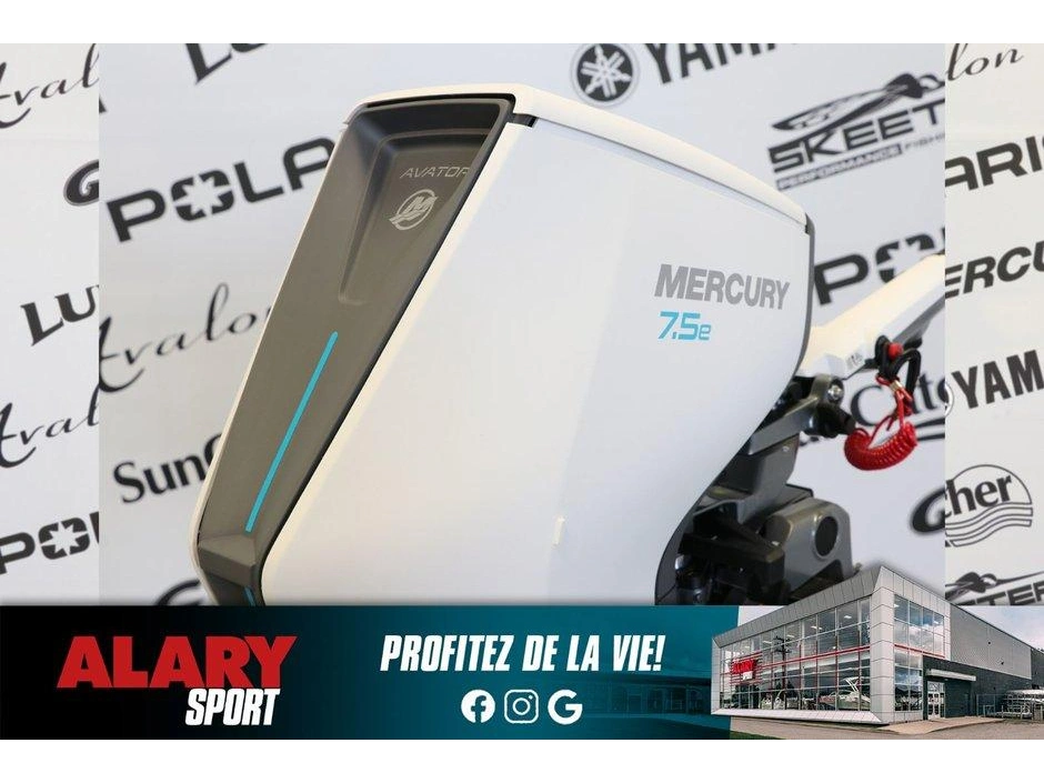 2026 Mercury Mercury Avator 7.5esh Électrique (pied Court) alt