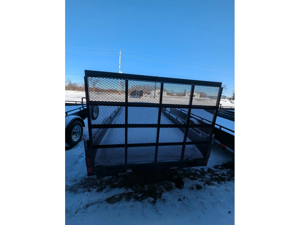 2026 Canada Trailers 6x12 Steel Side Utility alt