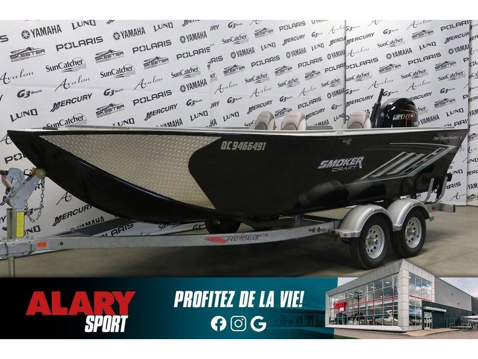 2025 Smoker-craft Smoker Kraft Pro Sportsman 1872 Tl + Yamaha Vmax 90 Hp & Remorque alt