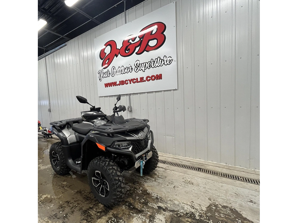 2024 Cfmoto Cforce 600 Ho Eps 1up Velocity Grey alt