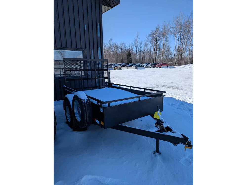 2026 Canada Trailers 5 X 8 Steel Side Utility alt