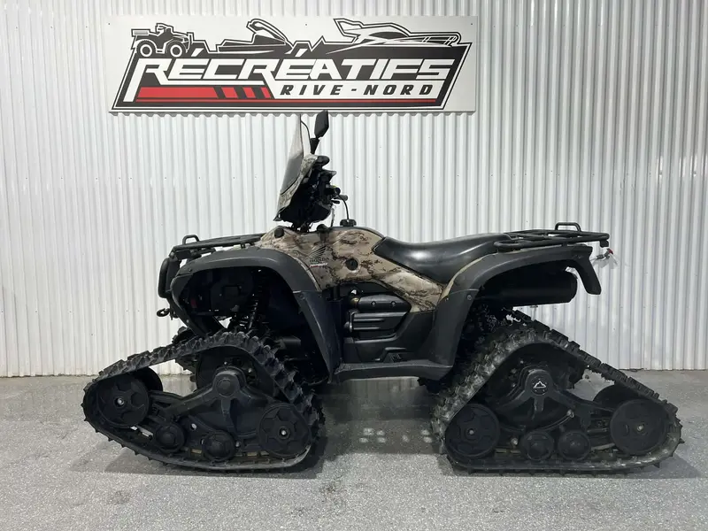 Honda FOREMAN RUBICON 500 PS TRAIL EDITION CAMO **CHENILLE INCLUSE!!** 2009