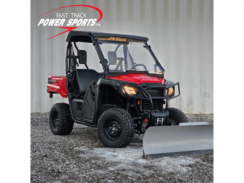 2021 Honda Pioneer 520 with Plow
