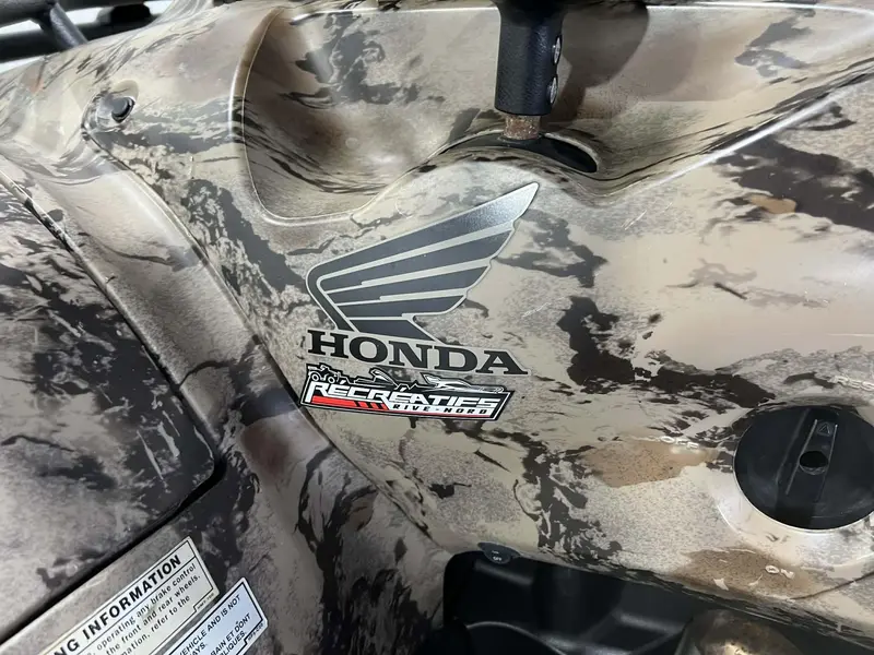 Honda FOREMAN RUBICON 500 PS TRAIL EDITION CAMO **CHENILLE INCLUSE!!** 2009